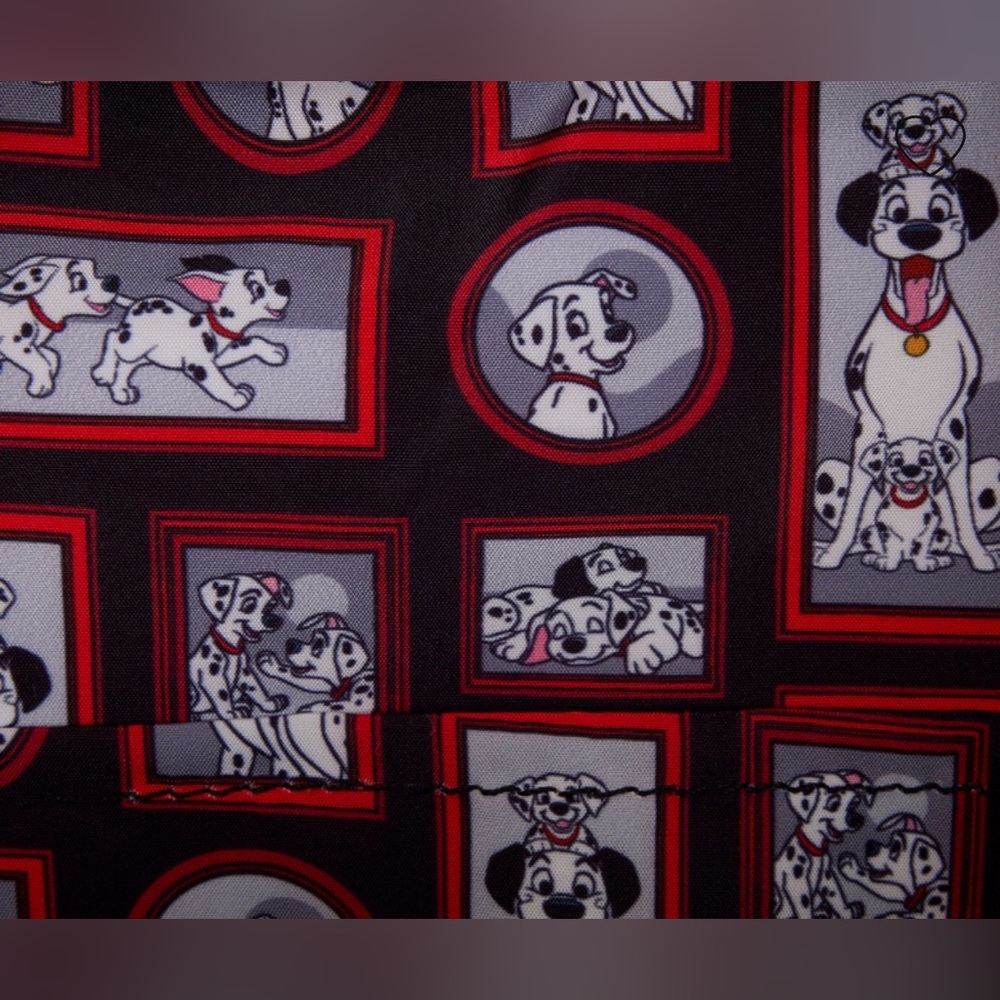 NWT Loungefly Disney 101 Dalmatians Pongo freckles mini Backpack - Picture 6 of 13